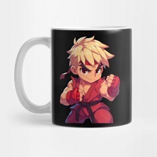 Street Fighter Ken Art Mug